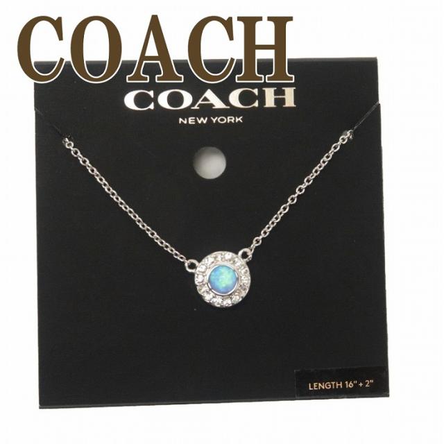 安い 店舗 大阪 チェーン ペンダント コーチ Coach ペンダント アクセサリー アクセサリー ジュエリー ネックレス レディース svbl サークル ラインストーン svbl ネコポス ブランド 人気 公式 激安販売