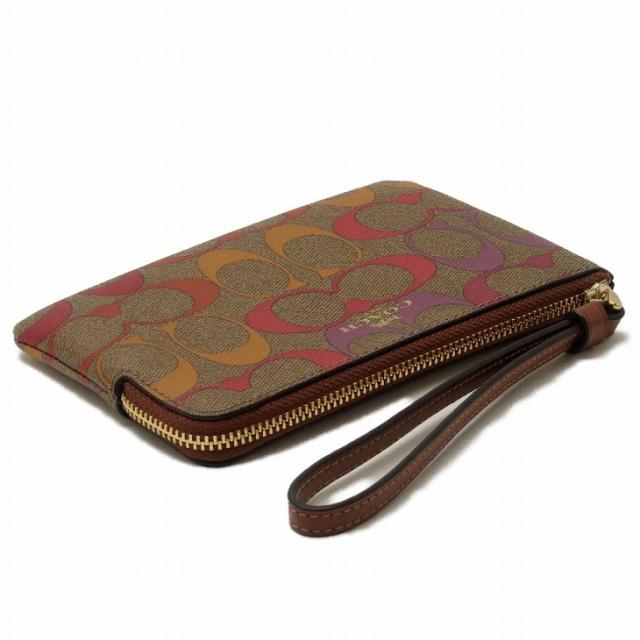 コーチ COACH ポーチ ハンドポーチ リストレット クラッチ 財布 ハンドバッグ レディース シグネチャー C1868IME7V 【ネコポス】 ブランド 人気 コーチ COACH ポーチ ハンドポーチ リストレット クラッチ 財布
