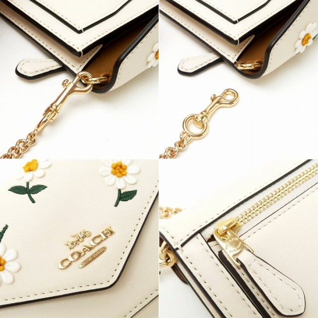 コーチ COACH 財布 レディース 長財布 レザー 花柄 チェーン コーチ COACH 財布 レディース 長財布 レザー 花柄 チェーン
