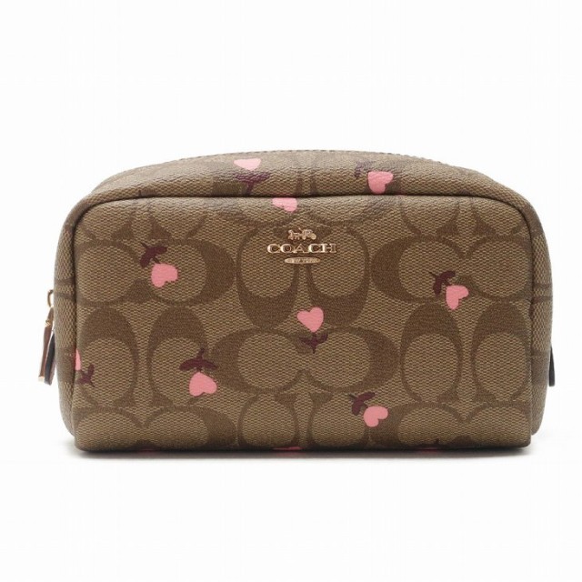 コーチ COACH ポーチ クラッチバッグ 化粧ポーチ コスメポーチ