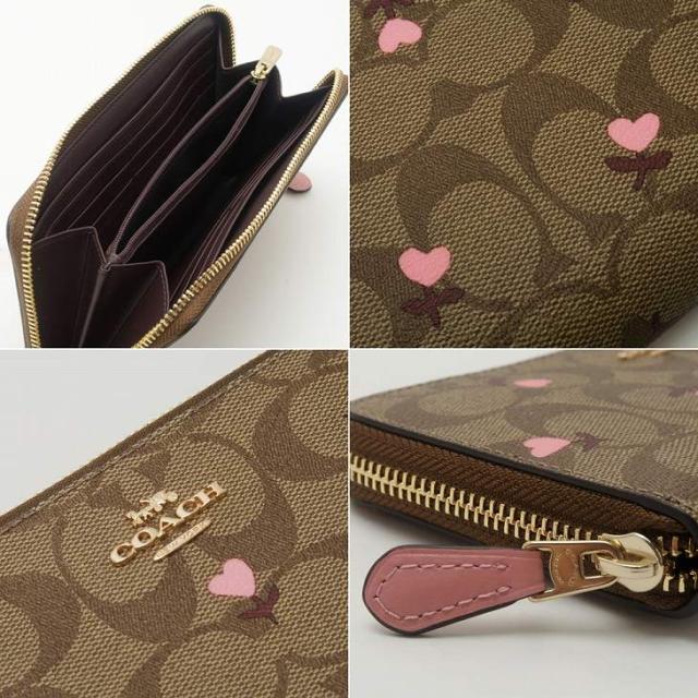 コーチ　長財布 コーチ COACH 財布 長財布 レディース お花 花柄 フローラル