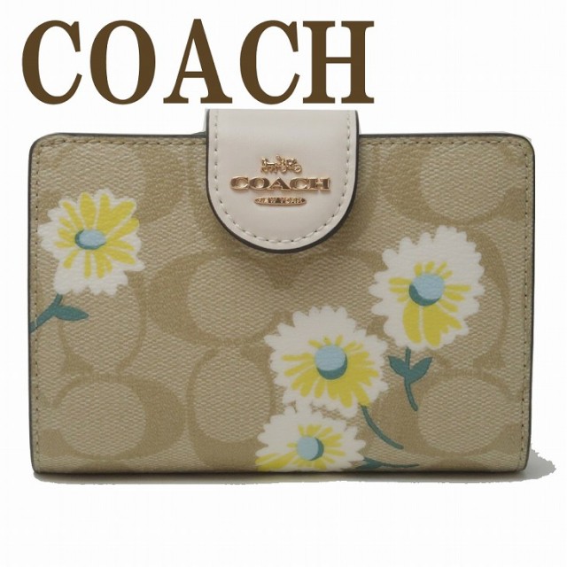 100 の保証 コーチ Coach 財布 レディース 二つ折り財布 花柄 シグネチャー C3375imotv ブランド 人気 在庫限りセール Centrodeladultomayor Com Uy