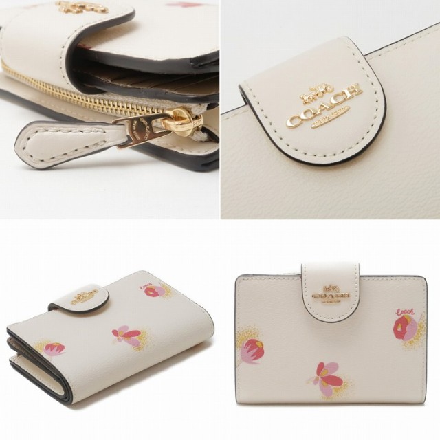 コーチ COACH 財布 レディース 二つ折り財布 レザー フローラル 花柄 ピンク C6439IMCAH ブランド 人気の通販はau PAY  マーケット - 贅沢屋 | au PAY マーケット－通販サイト