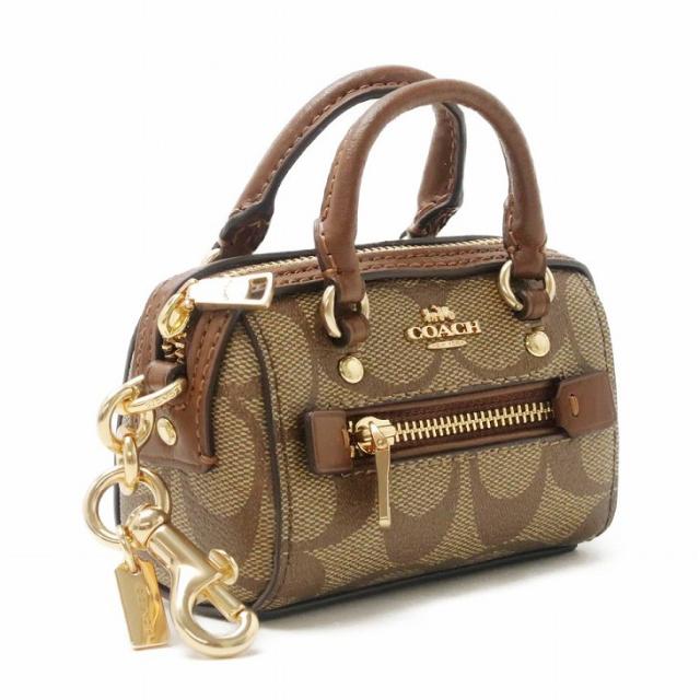 コーチ COACH キーホルダー キーリング 財布 ケース ポーチ バッグチャーム レザー 小物入れ ミニ プチ シグネチャー 1716IMBDX ブランド 人気 コーチ COACH キーホルダー キーリング 財布 コインケース ポーチ