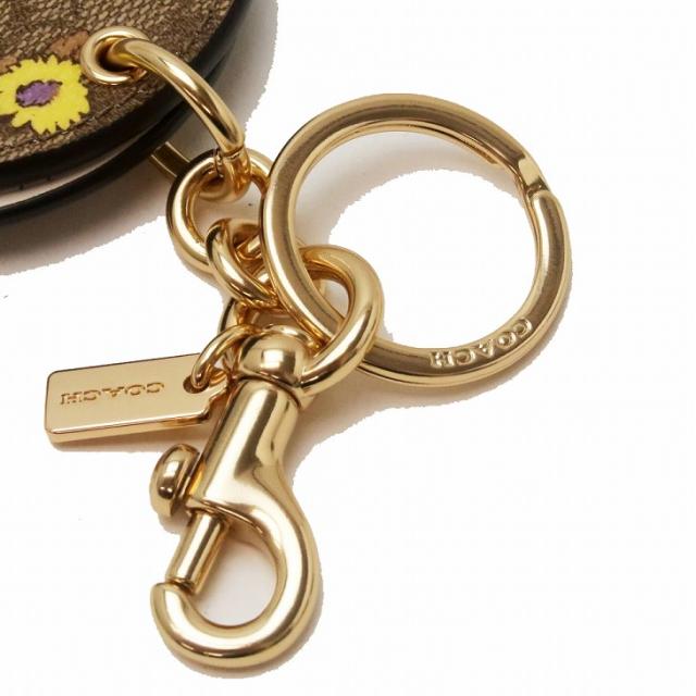 コーチ COACH キーホルダー レディース キーリング 手鏡 鏡