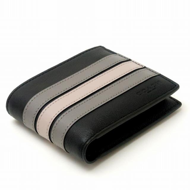 新着商品 コーチ Coach 財布 メンズ 二つ折り財布 カードケース ストライプ qboul ブランド 人気 格安即決 Www Endocenter Com Ua