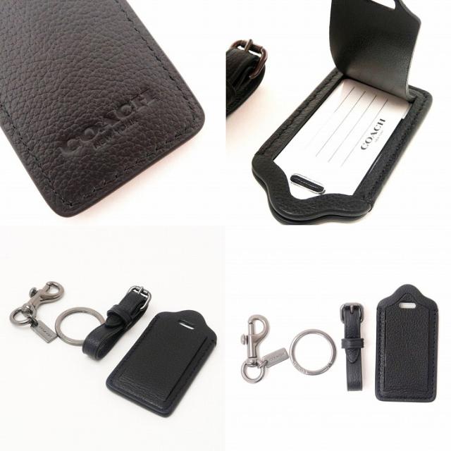 コーチ COACH キーリング メンズ キーホルダー ラゲッジタグ