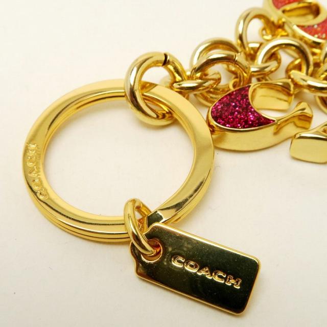 21超人気 コーチ Coach キーホルダー レディース キーリング バッグチャーム ラメ グリッター ロゴ gde1l ネコポス ブランド 人気 受賞店舗 Farmerscentre Com Ng