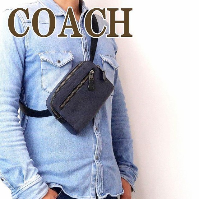 コーチ COACH バッグ メンズ ショルダーバッグ 斜めがけ レザー