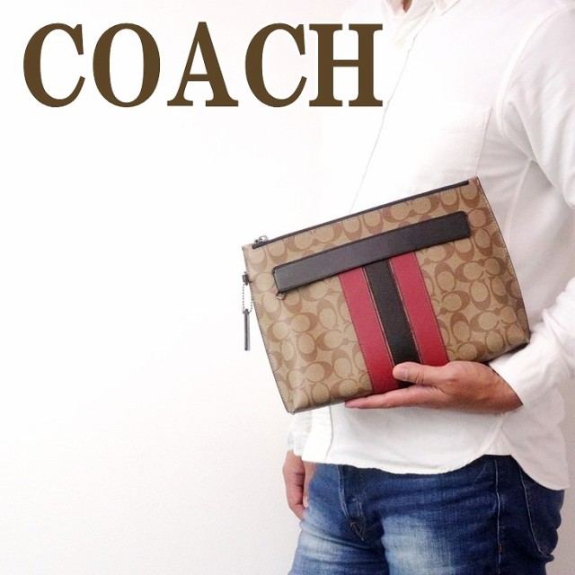 コーチ Coach バッグ 卓出 メンズ セカンドバッグ クラッチバッグ ポーチ ブランド 人気 070qbpkp セカンドポーチ