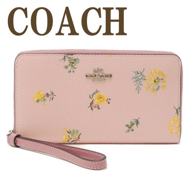 レディース Iphoneケース 財布 2877svok Coach ラウンドファスナー コーチ 通販 フローラル 長財布 ピンク 花柄 Salonwylie Com