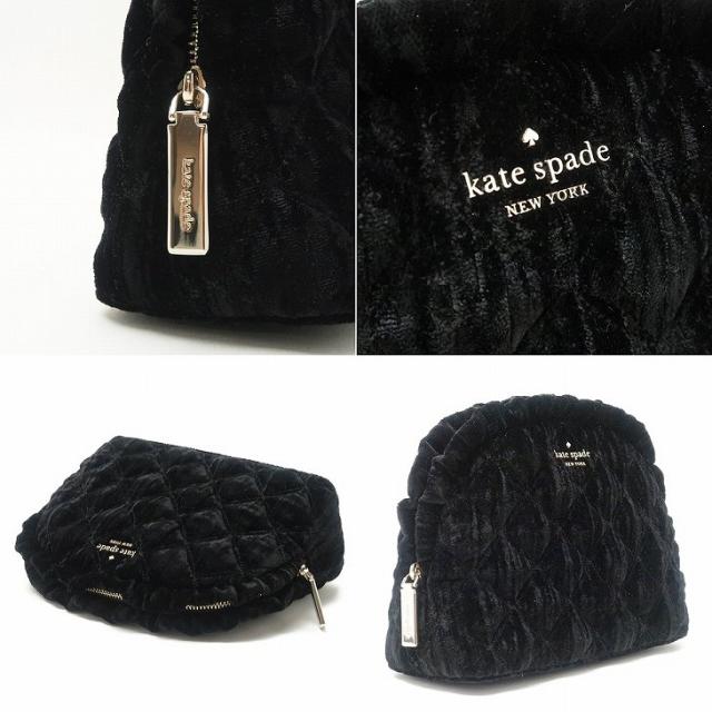 ケイト・スペード　ベルベットポーチ kate spade NEW YORK ケイトスペード ポーチ katespad