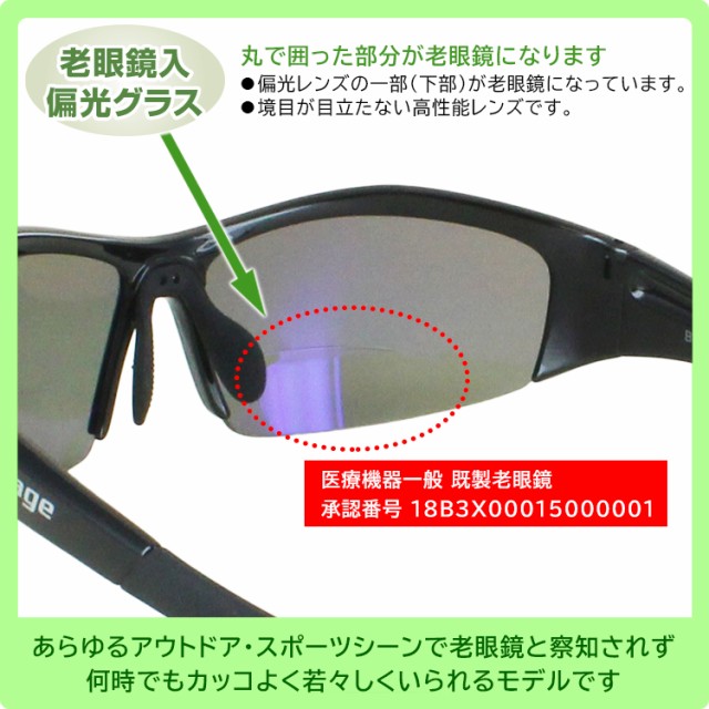 サングラス 老眼鏡付き メンズ レディース 偏光 UVカット 老眼鏡