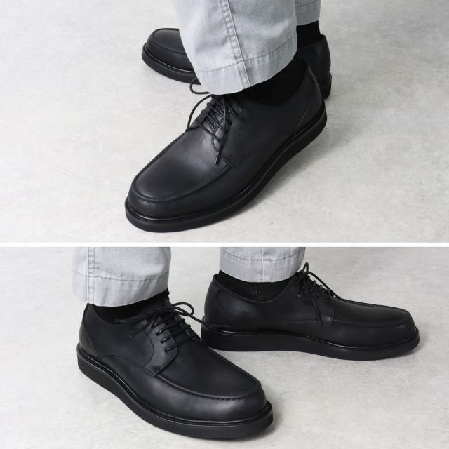 ビジネスシューズ ビジネス シューズ カジュアル シューズ メンズ 本革 牛革 カウレザー 靴 革靴 紳士靴 Uチップ メンズ 25.0cm〜27.5cm 黒 ブラック DEDEsKEN デデスケン No.10605