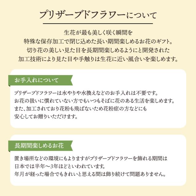 プリザとフルーツ盛り合わせ