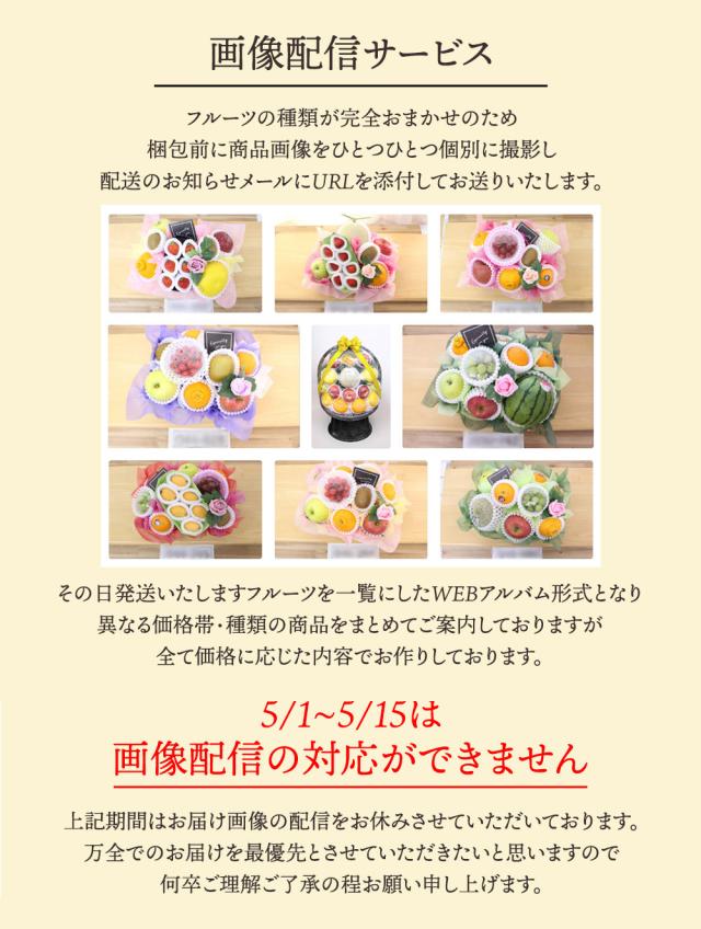 フルーツ盛り合わせお祝い