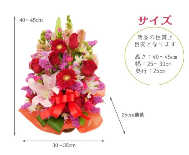 母の日 プレゼント カーネーション 花 サイズ ギフト アレンジメント 