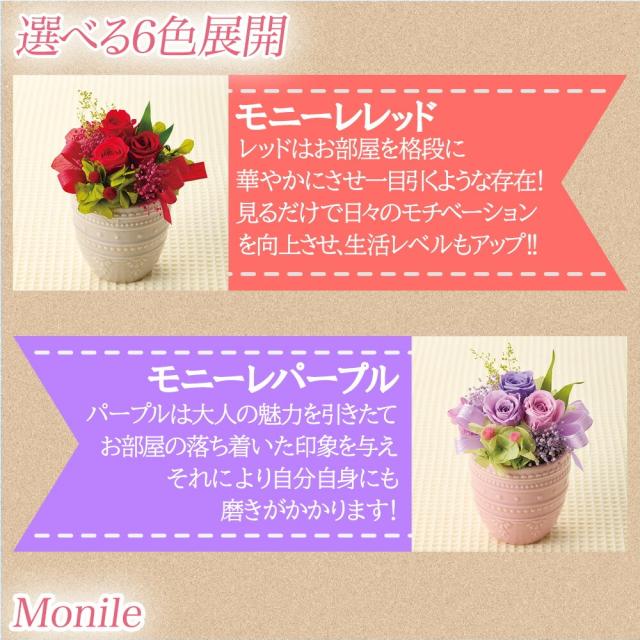 4種から選べるプリザーブドフラワー