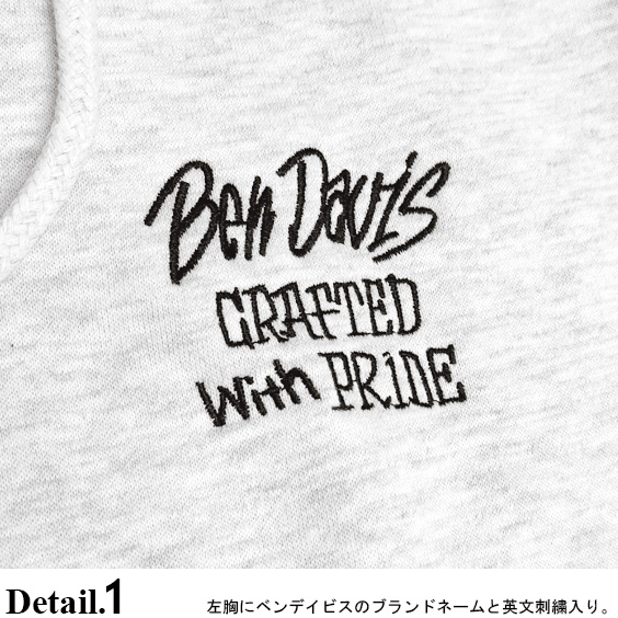 BEN DAVIS パーカー