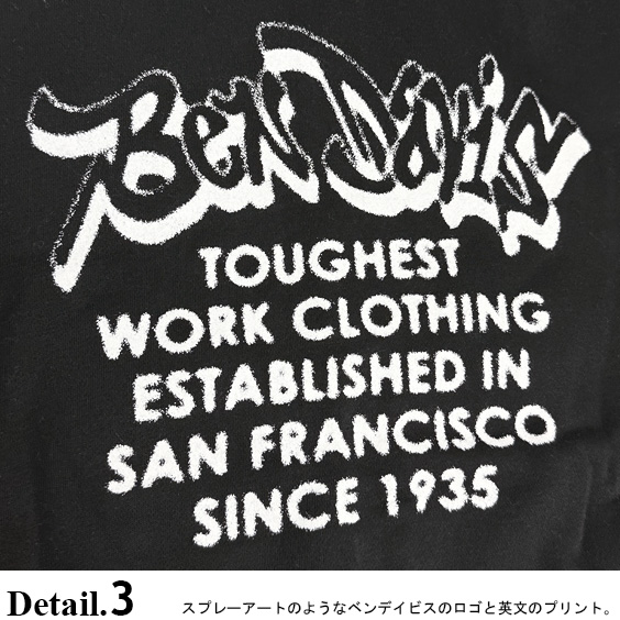 BEN DAVIS パーカー