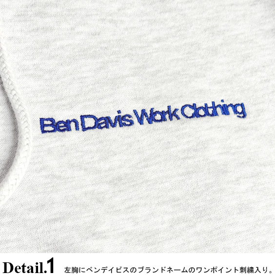 BEN DAVIS パーカー