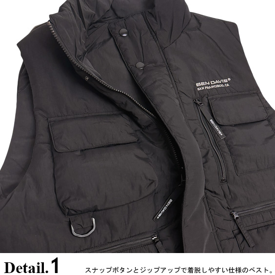 BEN DAVIS 中綿ベスト