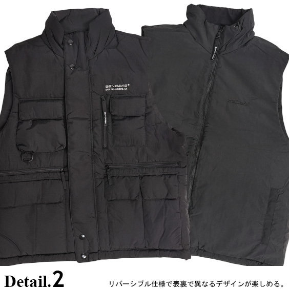 BEN DAVIS 中綿ベスト