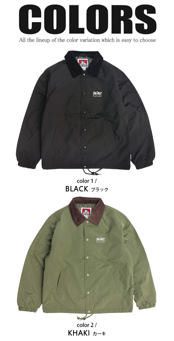 BEN DAVIS コーチジャケット
