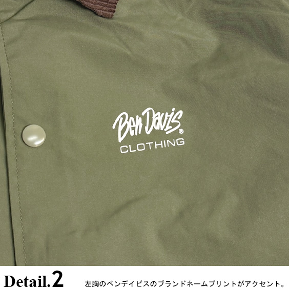 BEN DAVIS コーチジャケット