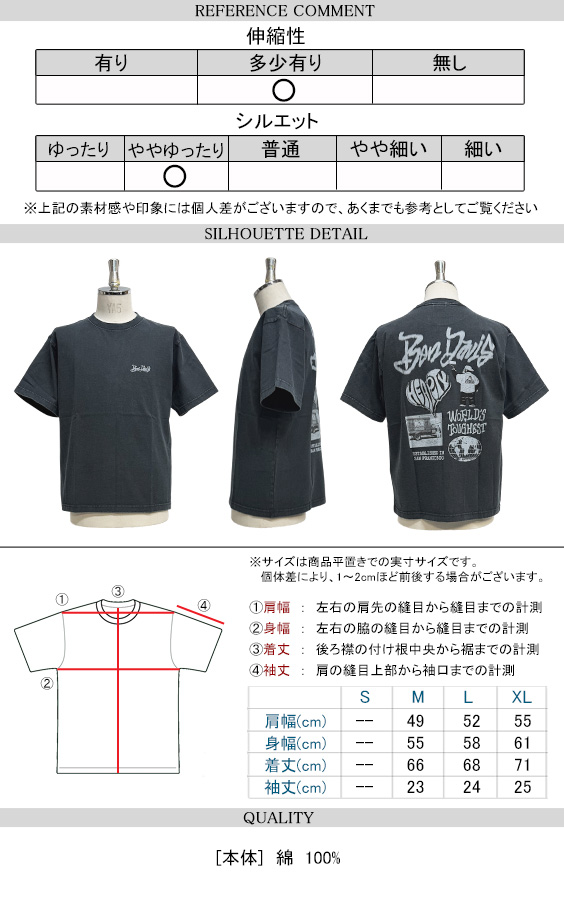 BEN DAVIS Tシャツ