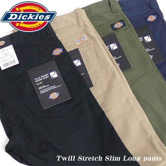 Dickies ツイルパンツ ディッキーズ ツイル ストレッチ スリム ロングパンツ メンズ ナローパンツ TCツイル 細身 ストレッチパンツ  DICKIの通販はau PAY マーケット - RENOVATIO | au PAY マーケット－通販サイト