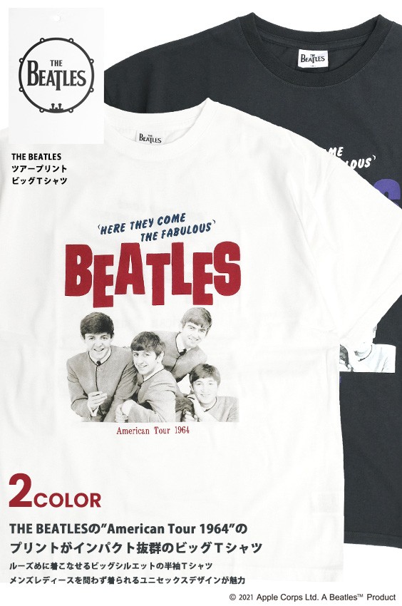 The Beatles Tシャツ ビートルズ American Tour 1964 グラフィック プリント ビッグtシャツ メンズ ビッグシルエット 半袖tシャツ ツアーの通販はau Pay マーケット Renovatio 商品ロットナンバー