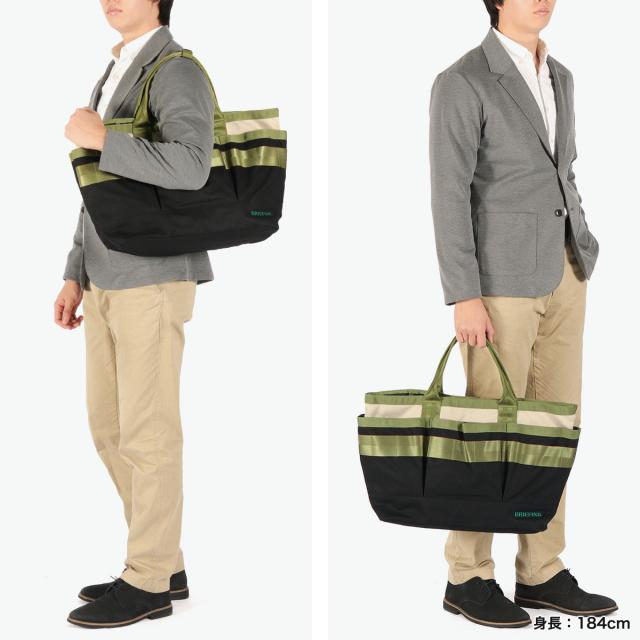 【商品レビューで＋5％】【日本正規品】 ブリーフィング ゴルフ トートバッグ BRIEFING GOLF 27.1L A3 WOODLAND SERIES TOOL TOTE WL BRG241T34