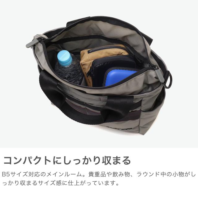 【商品レビューで＋5％】【当店限定モデル】【日本正規品】ブリーフィング ゴルフ トートバッグ メンズ レディース 小さめ ファスナー付き BRIEFING カートトート ショルダー 斜めがけ 2WAY 別注 4.5L CS SERIES 2WAY CART TOTE CS BGW251T57