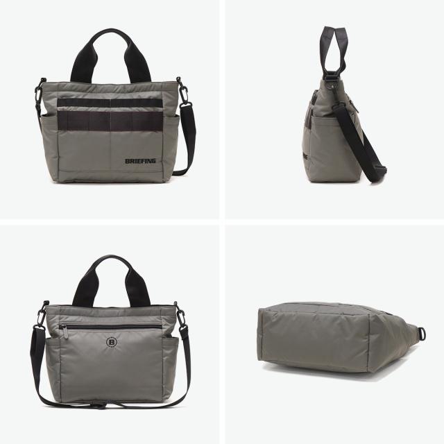 【商品レビューで＋5％】【当店限定モデル】【日本正規品】ブリーフィング ゴルフ トートバッグ メンズ レディース 小さめ ファスナー付き BRIEFING カートトート ショルダー 斜めがけ 2WAY 別注 4.5L CS SERIES 2WAY CART TOTE CS BGW251T57