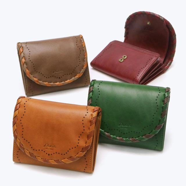 【商品レビューで＋5％】【ダコタ限定小物プレゼント】ダコタ 二つ折り財布 Dakota ポポラリタ 本革 革 レザー 小さめ 二つ折り 財布 レディース 0030901 最大30%還元☆1/13限定｜【商品レビューで＋5％】【ダコタ限定小物