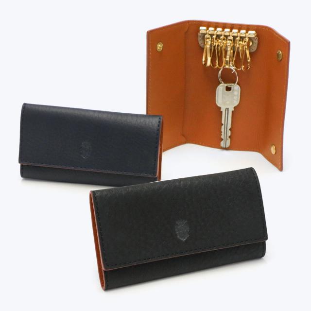 【5％OFFクーポン】【商品レビューで＋5％】【正規品1年保証】フェリージ キーケース Felisi LD 本革 レザー 三つ折り 6連フック イタリア製 921/2/LD
