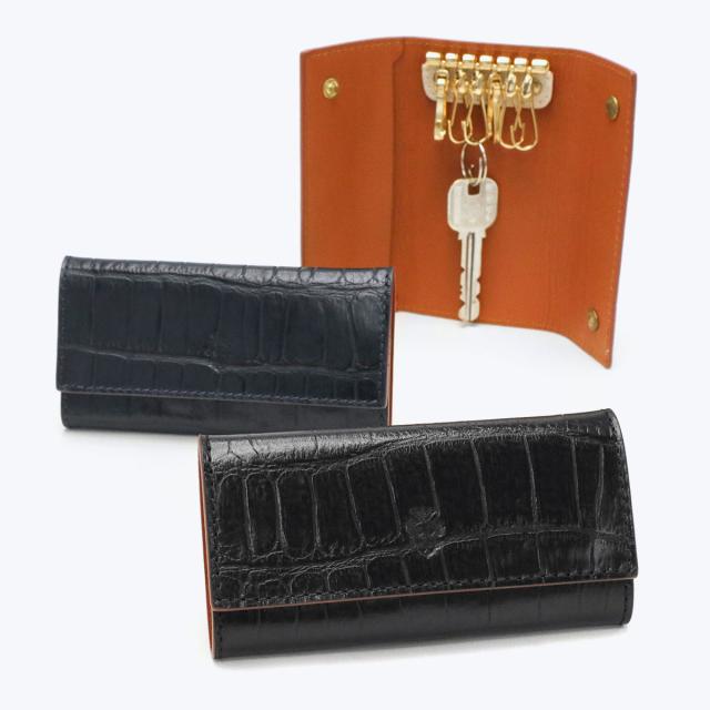 【商品レビューで＋5％】【正規品1年保証】フェリージ キーケース Felisi SA 本革 エンボスレザー クロコ 6連 イタリア製 921/2/SA