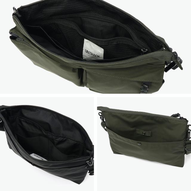 【5％OFFクーポン】【商品レビューで＋5％】アントラック ショルダーバッグ メンズ レディース 斜めがけ 軽量 大人 B5 UNTRACK 3.5L CITY / 3LS Helmet Shoulder M 60373
