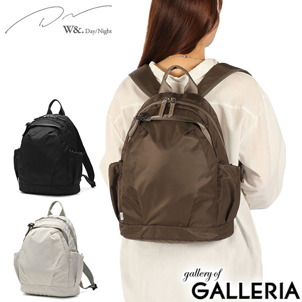 【商品レビューで＋5％】ダブルアンドデイナイト リュック レディース 小さめ おしゃれ W&.Day/Night バッグ 通勤 B5 15L タブレット収納 11.0inch Aurinko  15173 wsb