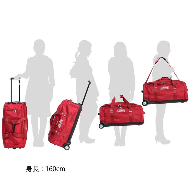【新品】Colemanコールマン　70L ボストンキャリー ボストンバッグ Coleman（コールマン） ボストンキャリー スーツケース ボストンバッグ