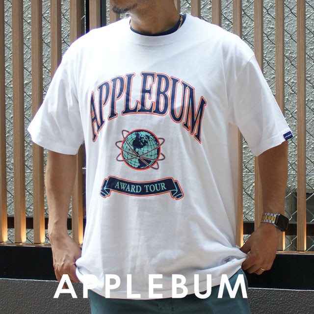 新品 アップルバム APPLEBUM College Logo T-shirt カレッジロゴ T