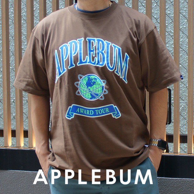 新品 アップルバム APPLEBUM College Logo T-shirt カレッジロゴ T