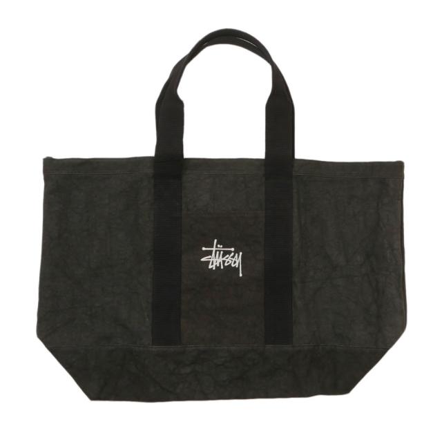 Stussy ブラック トートバッグ　新品未使用 ステューシー トートバッグ STUSSY Broken Crown Bag | street