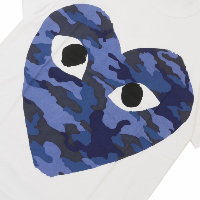 新品 プレイ コムデギャルソン PLAY COMME des GARCONS 青山限定 MENS CAMO HEART TEE Tシャツ T048  ワッペン ハート ロゴ クルーネック カットソー 日本製 ギャルソン 入手困難 親子コーデ お揃い ワンポイント 半袖Tシャツの通販はau PAY  マーケット - essense | au