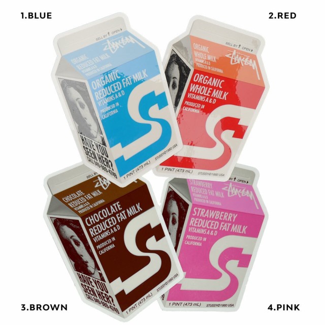 新品 ステューシー STUSSY FAT MILK STICKER ステッカー スケート ストリート エイトボール ストックロゴ ストゥーシー  スチューシー グッズの通販はau PAY マーケット - essense | au PAY マーケット－通販サイト