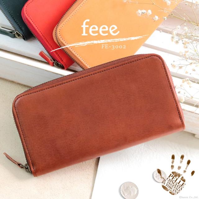 正規激安 長財布 レディース メンズ 本革 ラウンドファスナー イタリアンレザー エルバマットレザー ロングウォレット Feee フィー Fe 3002 新発 Olsonesq Com