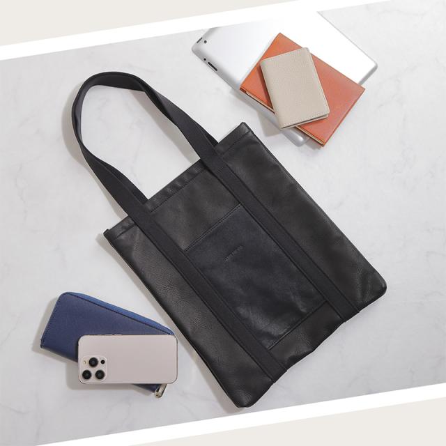 トートバッグ バッグ 本革 キズ革 A4対応 薄マチ 軽量 軽い メンズ レディース ユニセックス 男女兼用 カジュアル -LESS PREVAIL レスプリベイル 【PSTB-4001】 ブランド 人気