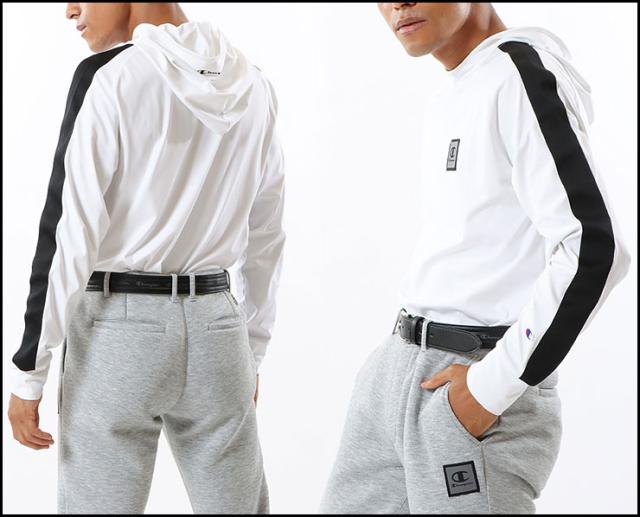 チャンピオン ゴルフウェア メンズ プルオーバー フーデット パーカー 長袖シャツ C3-XG401 2023年春夏モデル M-XL チャンピオン ゴルフウェア メンズ プルオーバー フーデット パーカー