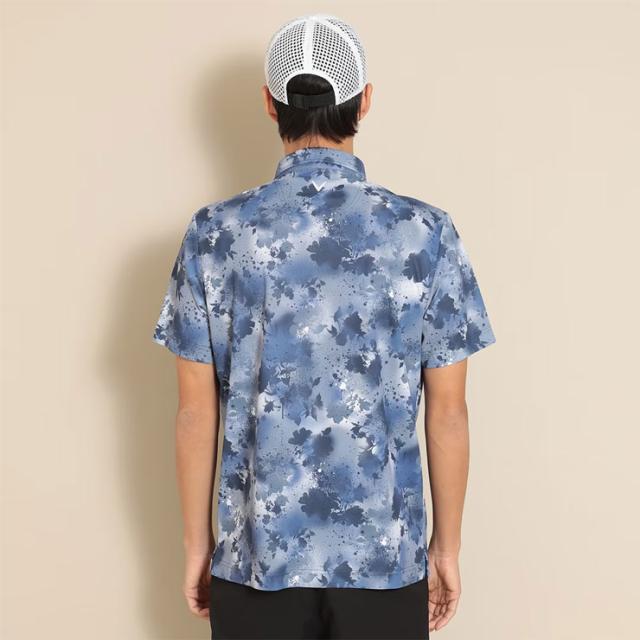 キャロウェイ メンズ ゴルフウェア 裏クール スプレーフラワープリント